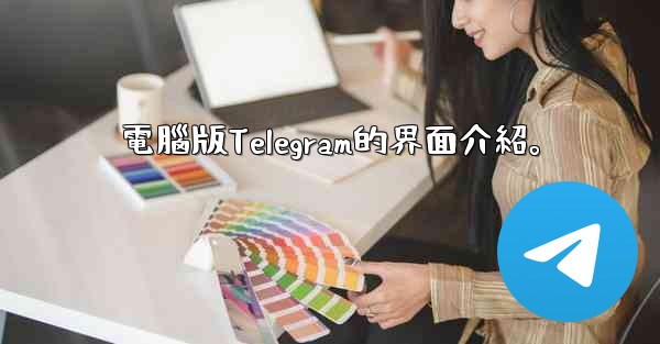 電腦版Telegram的界面介紹。