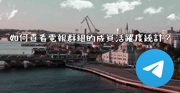 <b>如何查看電報群組的成員活躍度統計？</b>