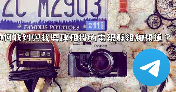如何找到與我興趣相投的電報群組和頻道？