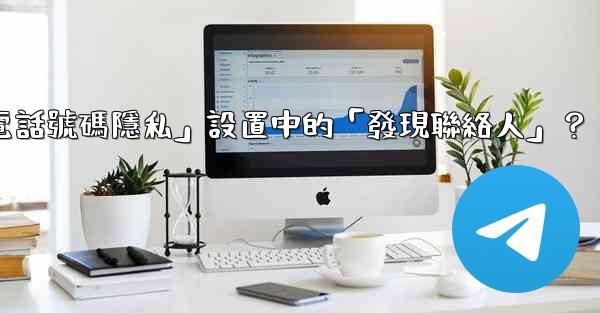 在電報使用中，什麼是「電話號碼隱私」設置中的「發現聯絡人」？